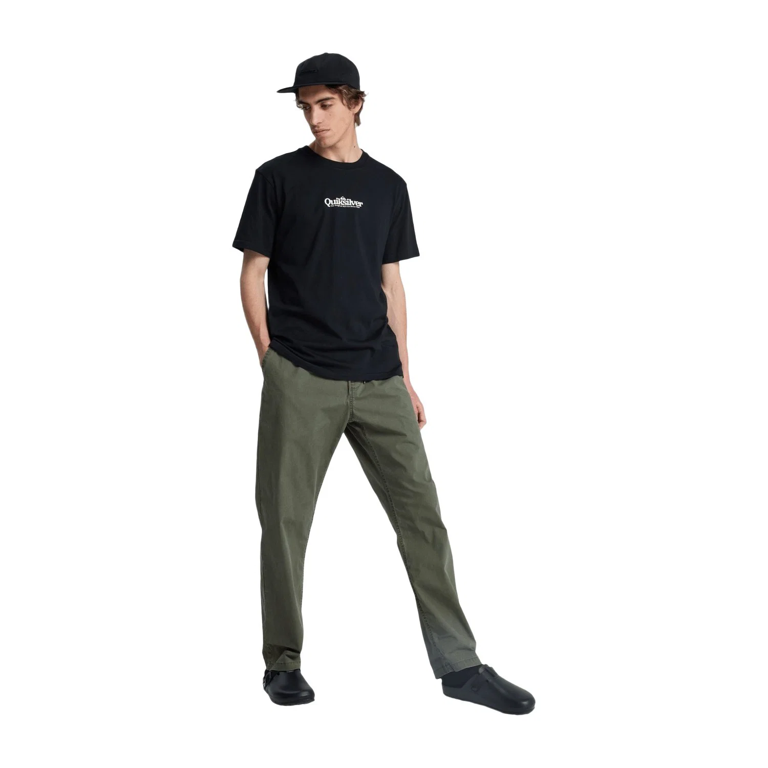 Quiksilver Fineline Erkek Tişört — görsel 4