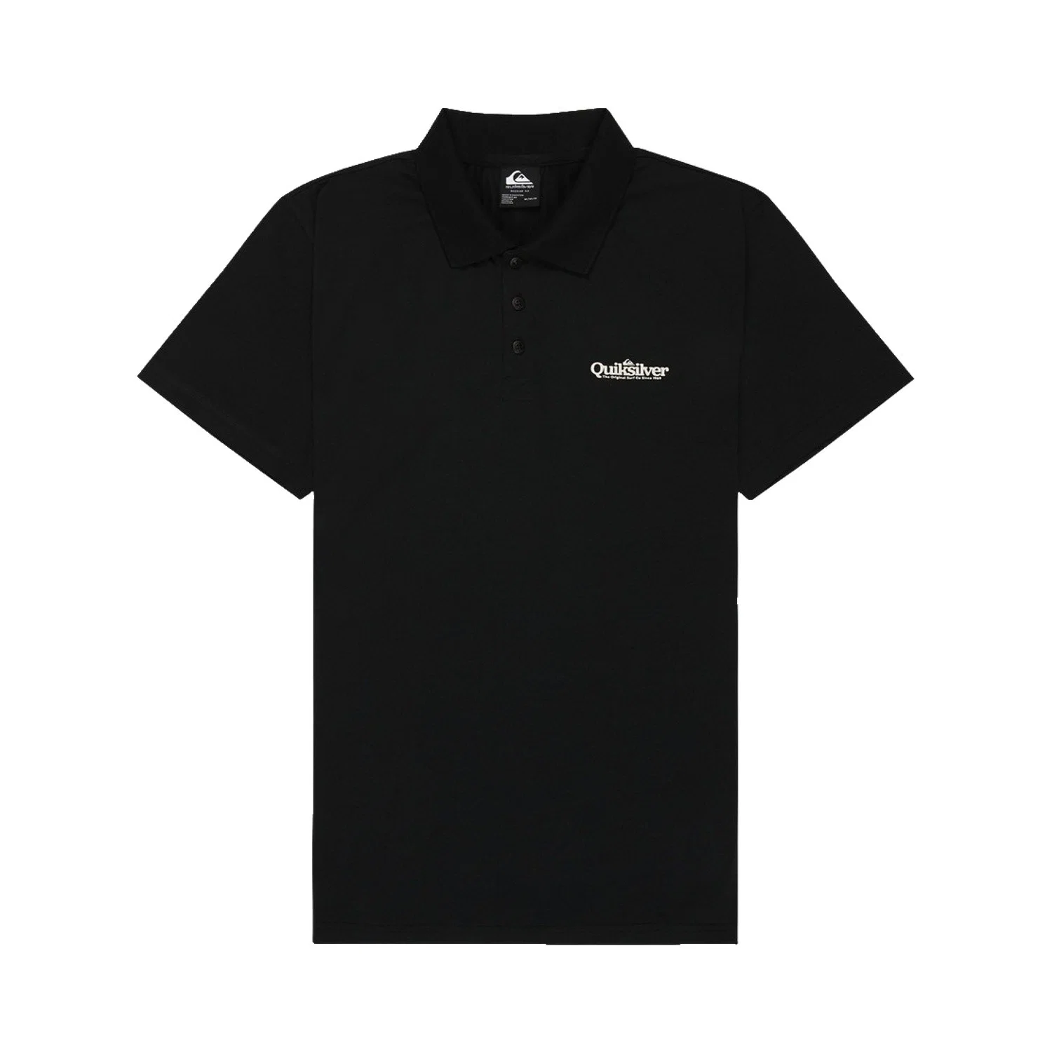 Quiksilver Erkek Antrasit Polo Esnek Tişört — görsel 2
