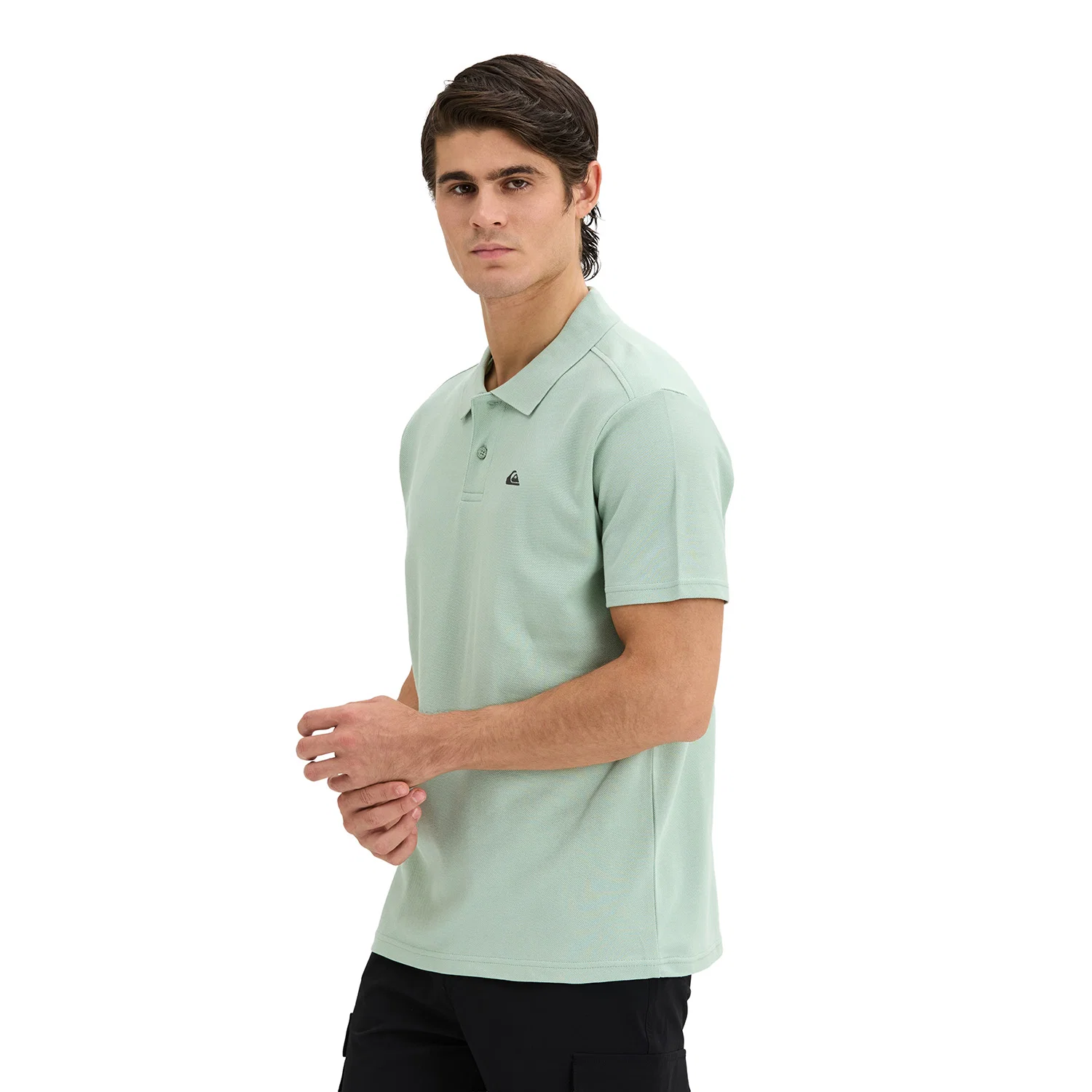 Quıksılver Pınnacle Polo Erkek Yeşil Polo T-Shirt - Yeşil — görsel 4