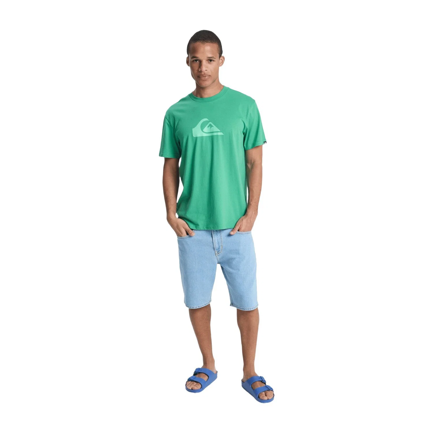 Quiksilver Ev Comp Logo Erkek Tişört — görsel 4