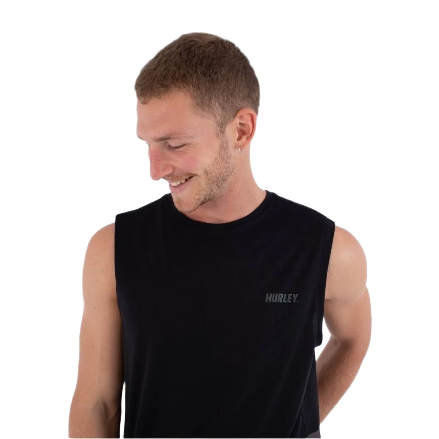Hurley Erkek Muscle Kolsuz Spor Atlet — görsel 3
