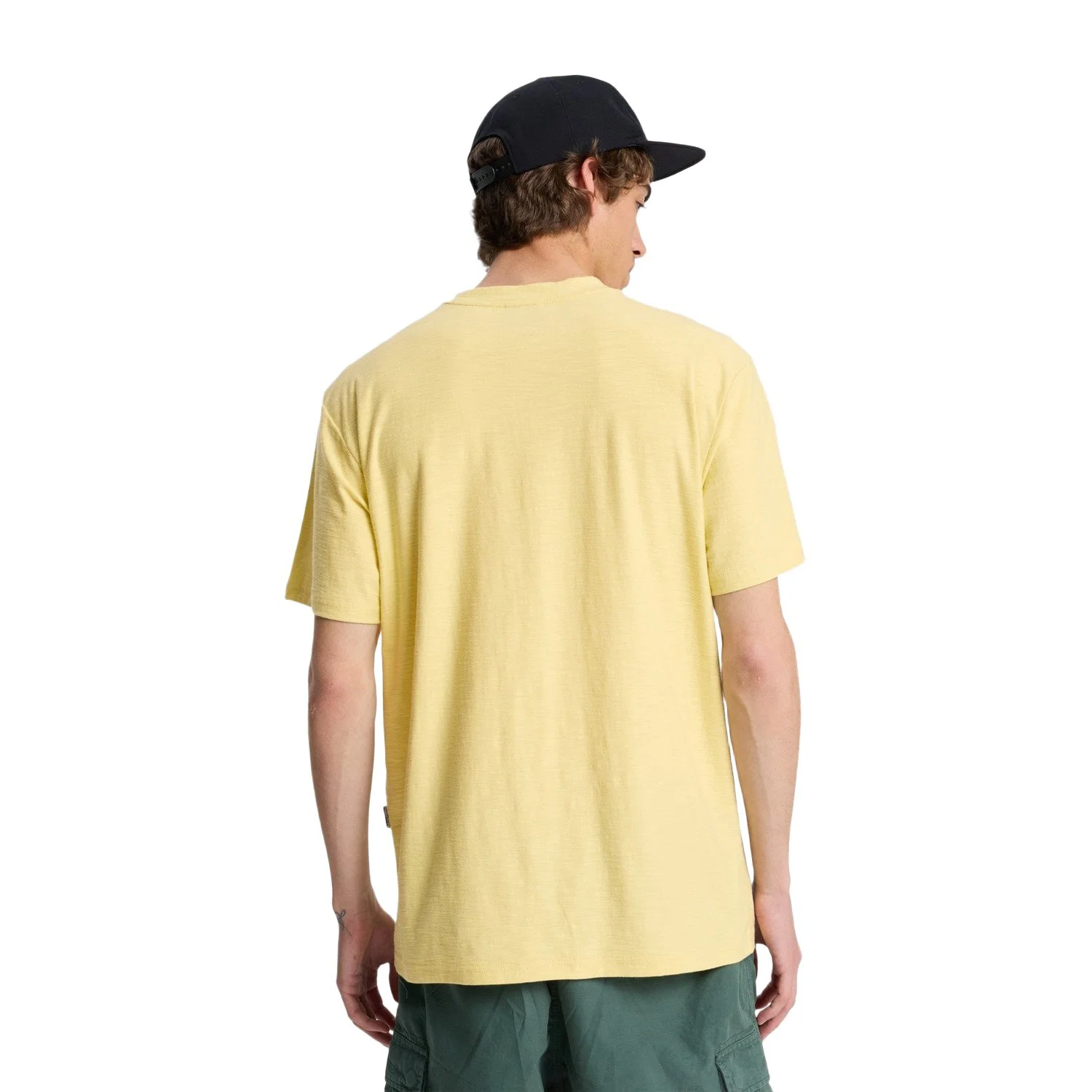 Quiksilver Erkek Slub Bisiklet Yaka Tişört — görsel 2