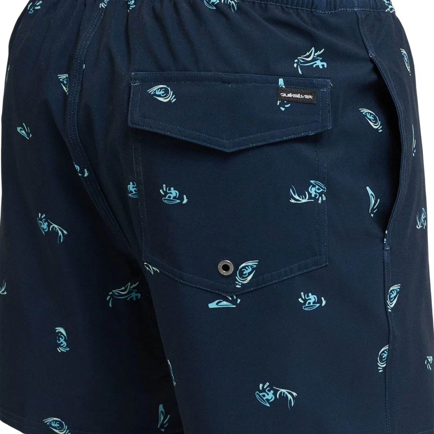 Quiksilver Stretch Printed Erkek Deniz Şortu — görsel 5
