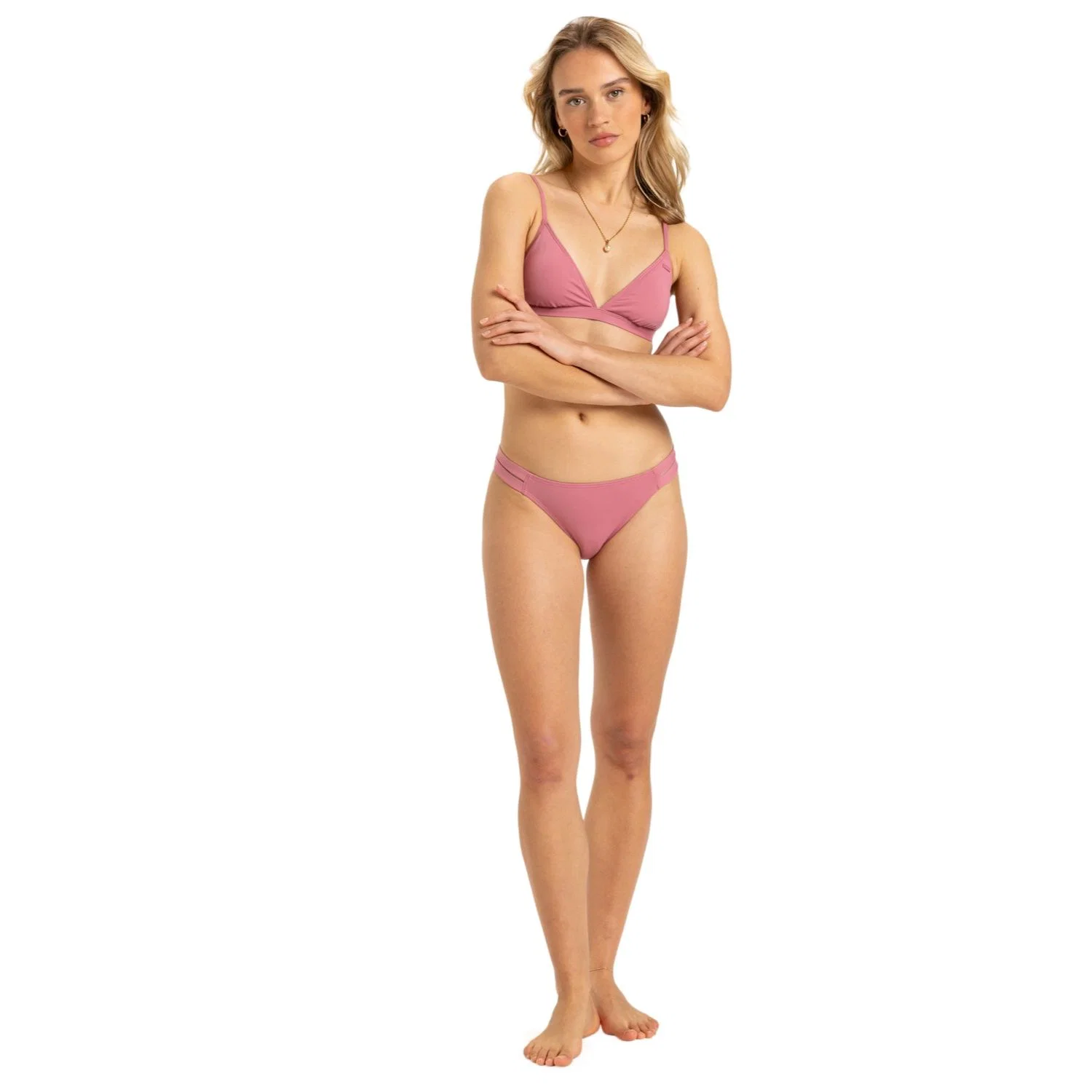Roxy Beach Classics Sabit Üçgen Bikini Üstü — görsel 2