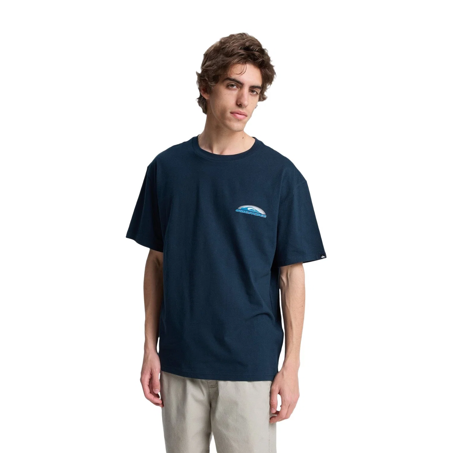 Quiksilver EV Fade Spectrum Erkek Lacivert Tişört