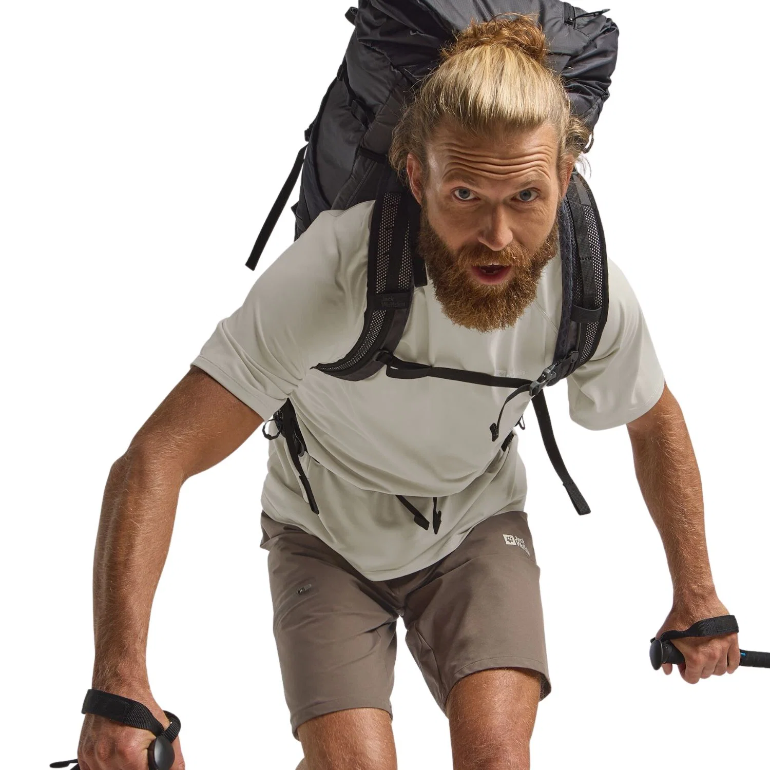 Jack Wolfskin Prelight Stride Şort Erkek Spor Şort — görsel 5