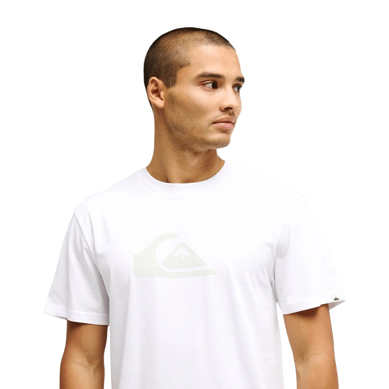 Quiksilver Ev Comp Logo Beyaz Erkek Tişört