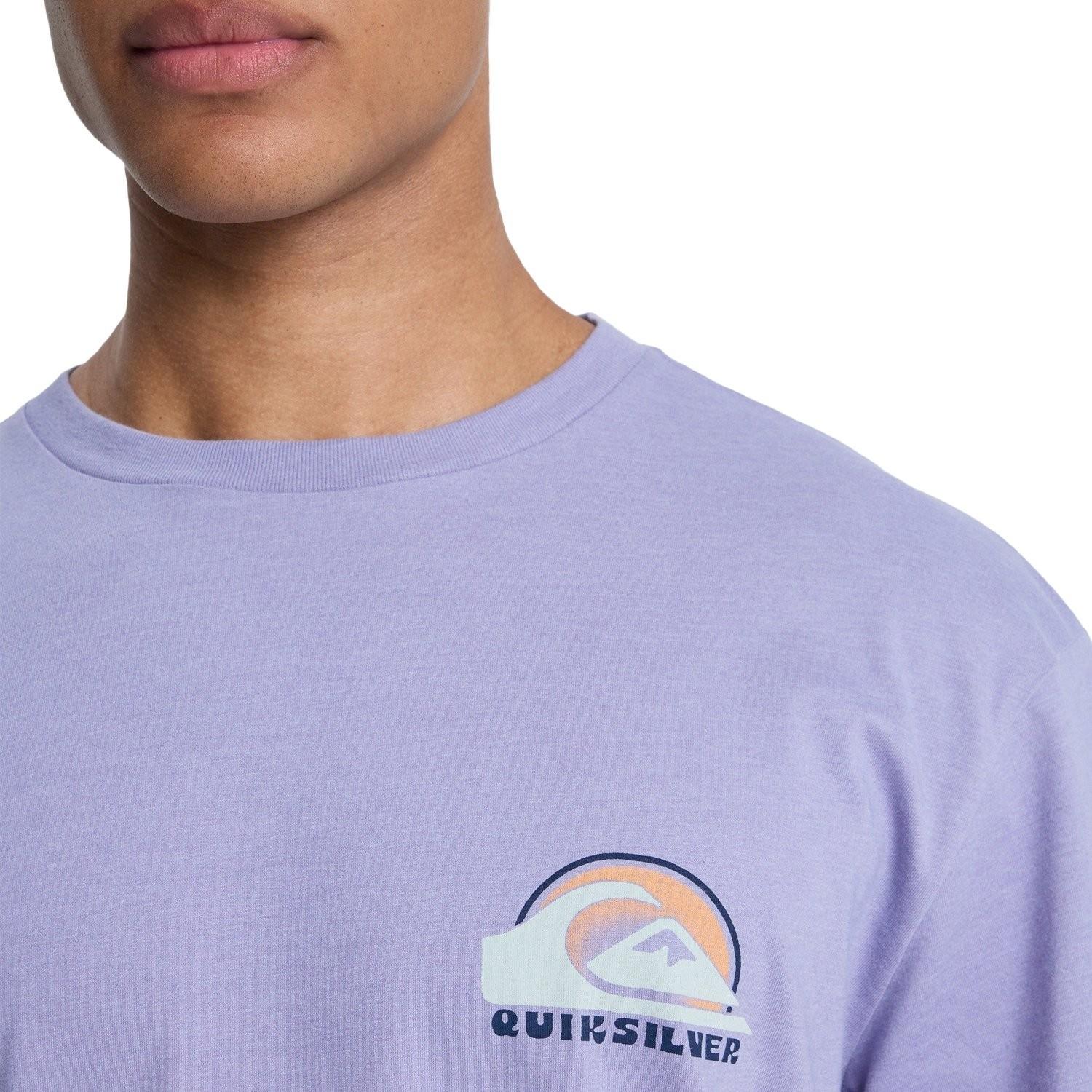 Quiksilver Hellbender Erkek Mor Kısa Kollu Tişört — görsel 2