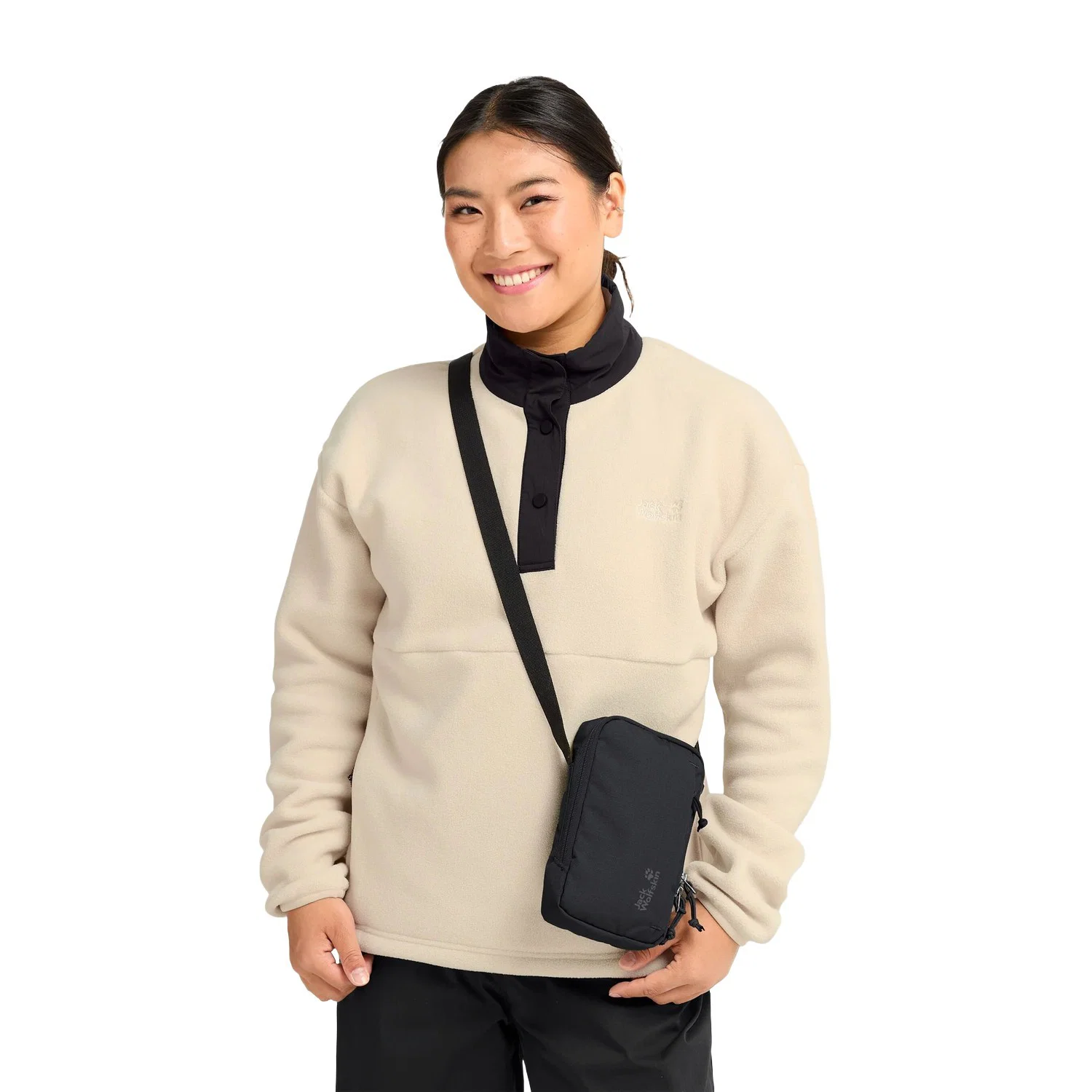Jack Wolfskin Konya Omuz Çantası Siyah — görsel 3
