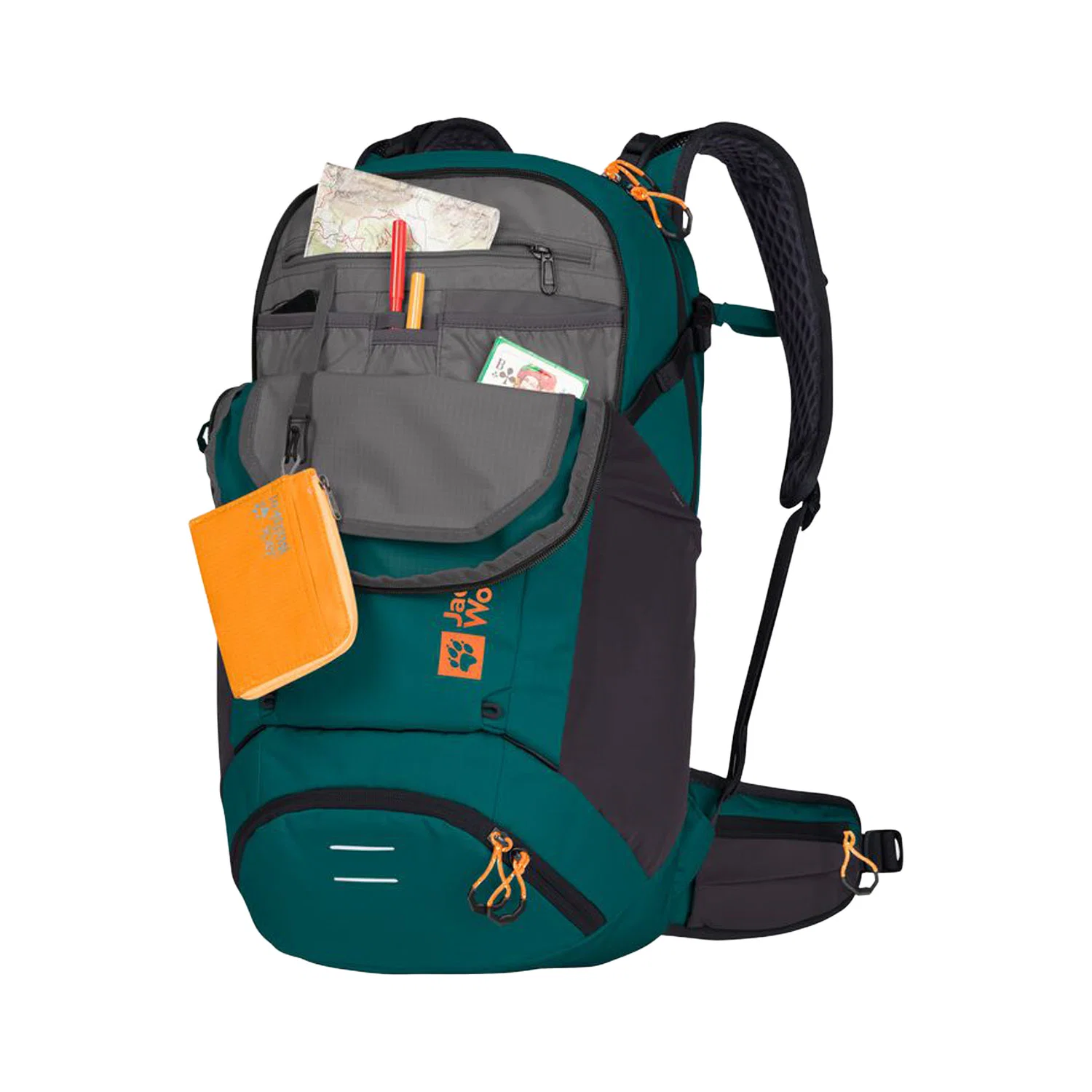 Jack Wolfskin Moab Jam Shape 25 Unisex Sırt Çantası - Yeşil — görsel 2