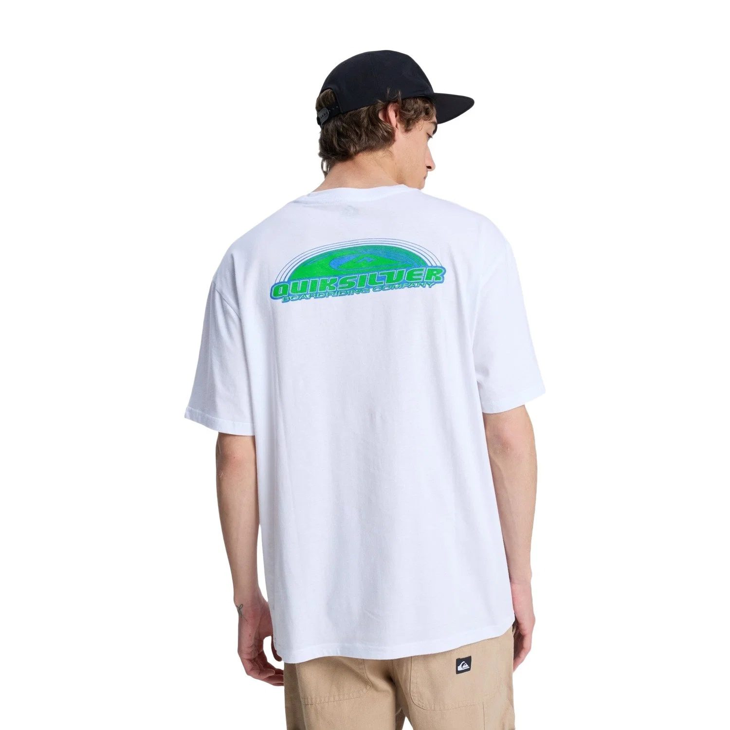 Quiksilver EV Fade Spectrum Erkek Beyaz Kısa Kollu Tişört — görsel 3