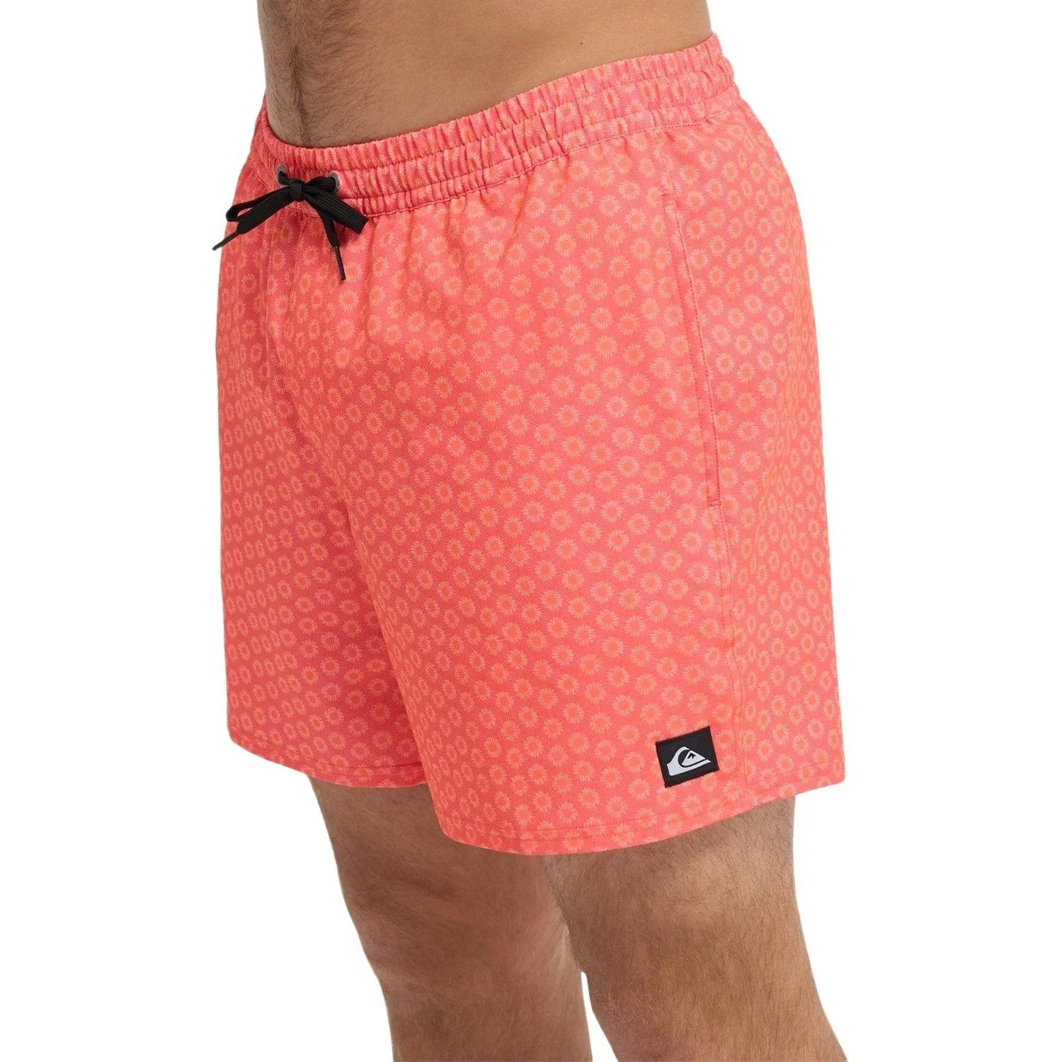 Quiksilver Stretch Printed Volley 16" Erkek Deniz Şortu - Turuncu — görsel 5