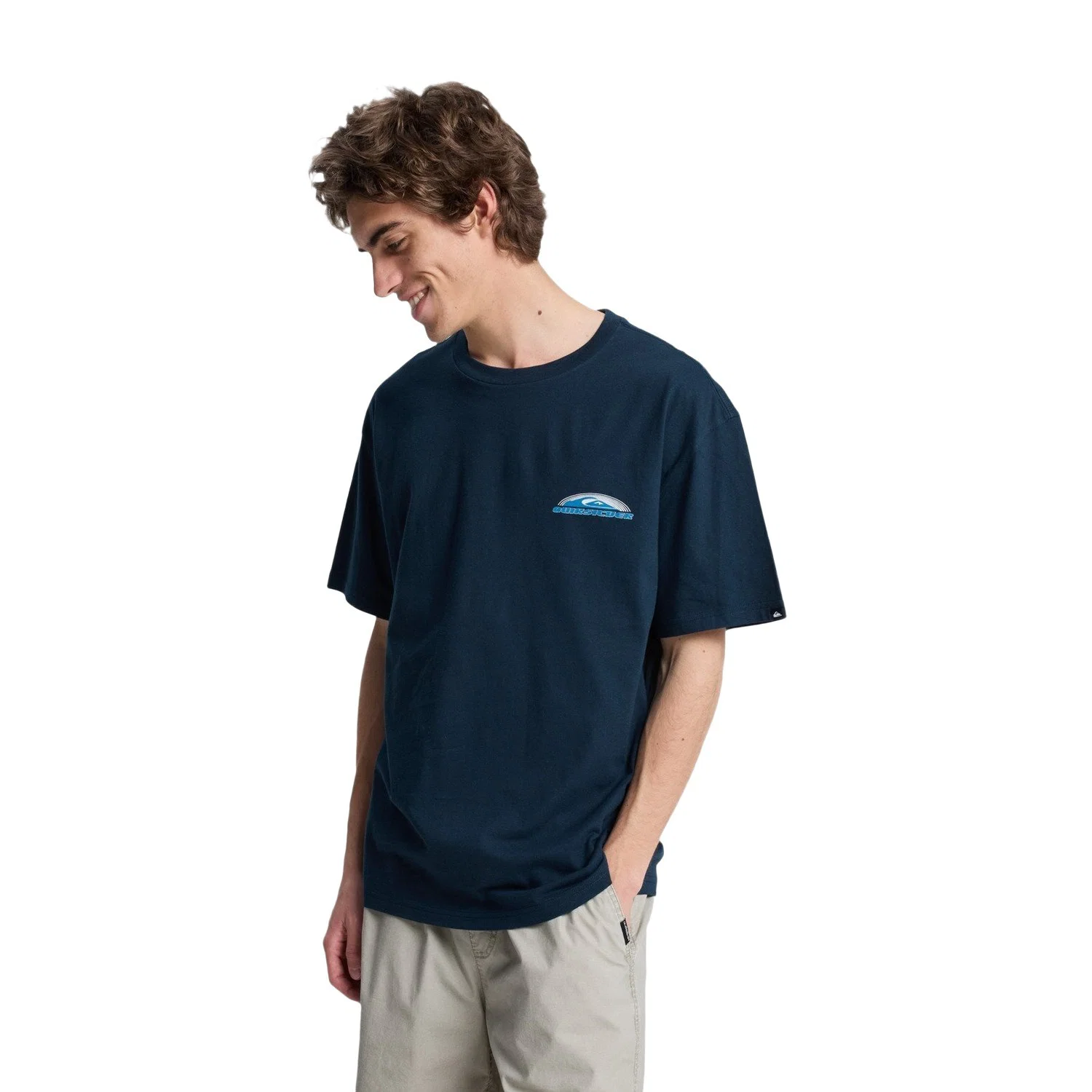 Quiksilver EV Fade Spectrum Erkek Lacivert Tişört — görsel 3