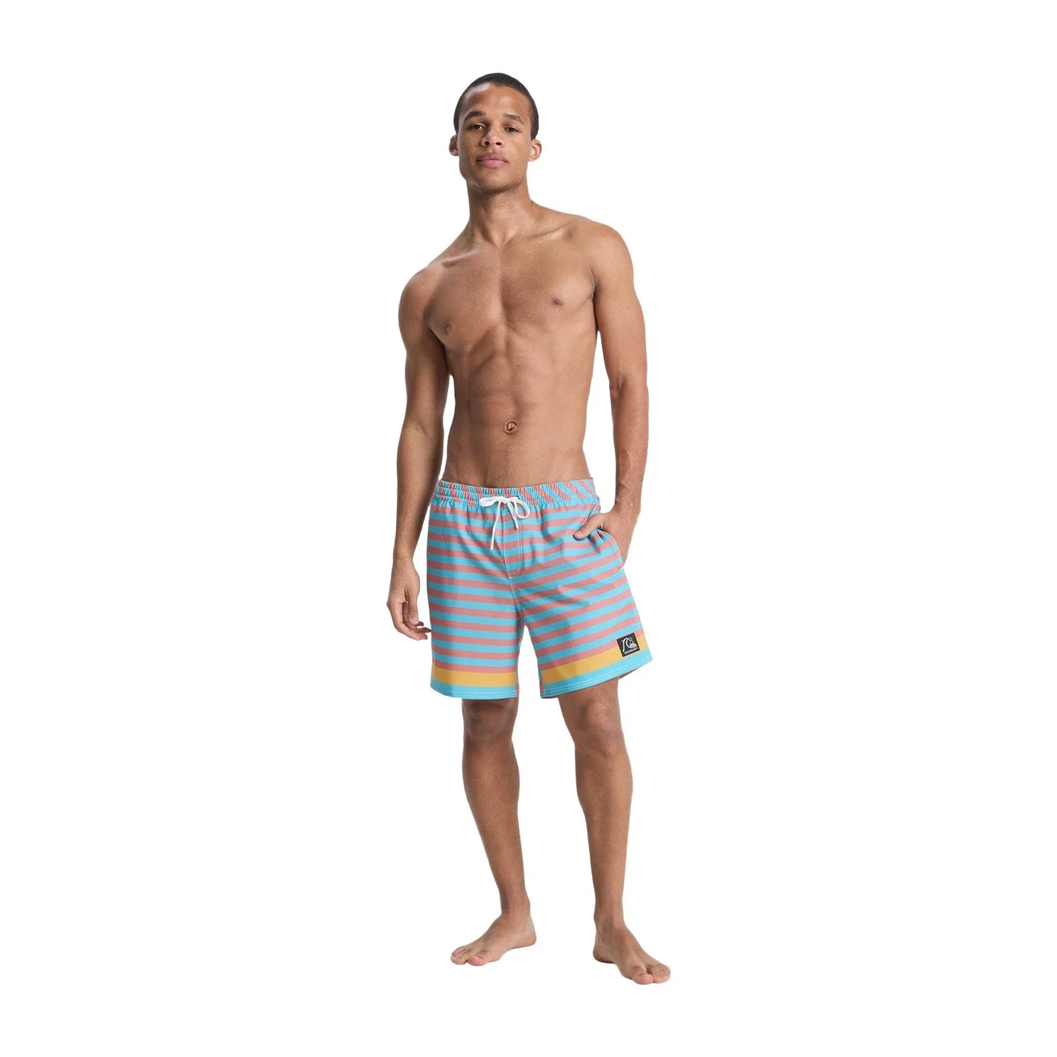 Quiksilver Original Btz Stripe Volley 17" Erkek Şort Mayo — görsel 3