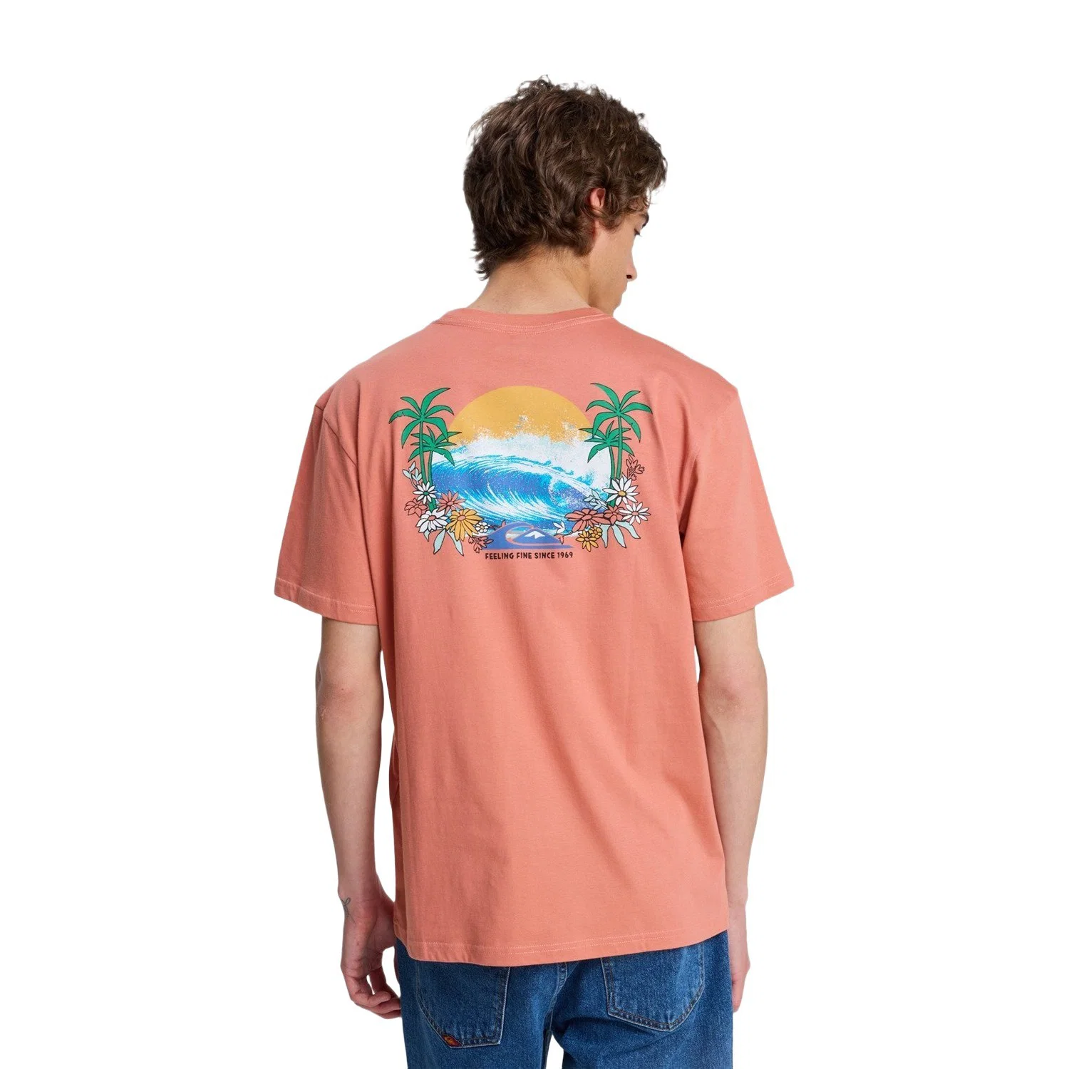 Quiksilver Ev Barrel Paradise Erkek Tişört — görsel 2