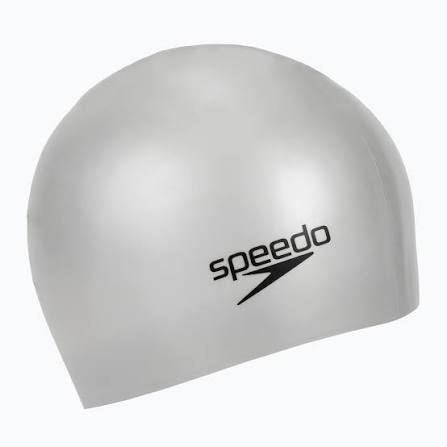 Speedo Long Hair Cap Au Silver