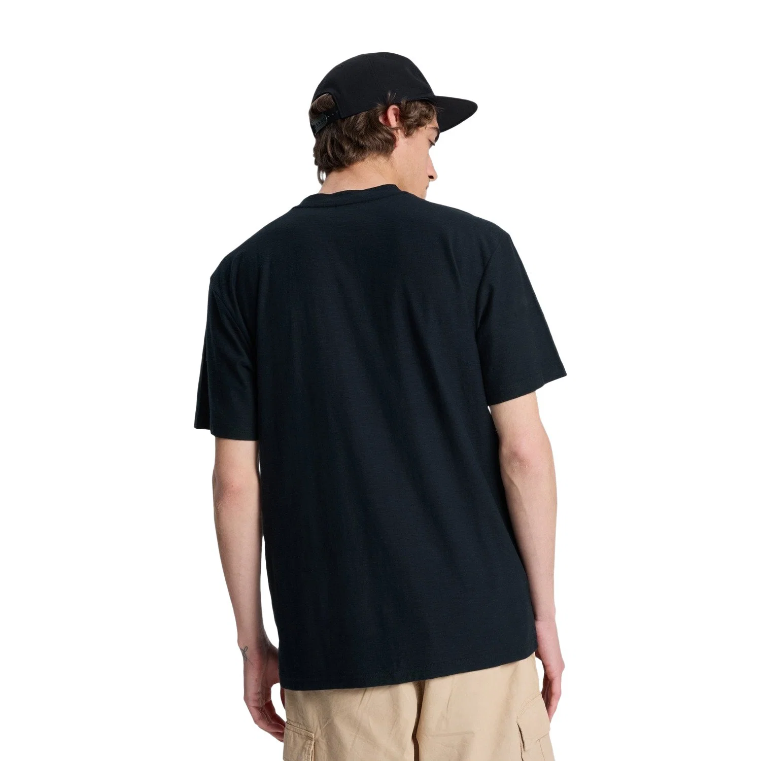 Quiksilver Slub Yuvarlak Yaka Erkek Tişört — görsel 2