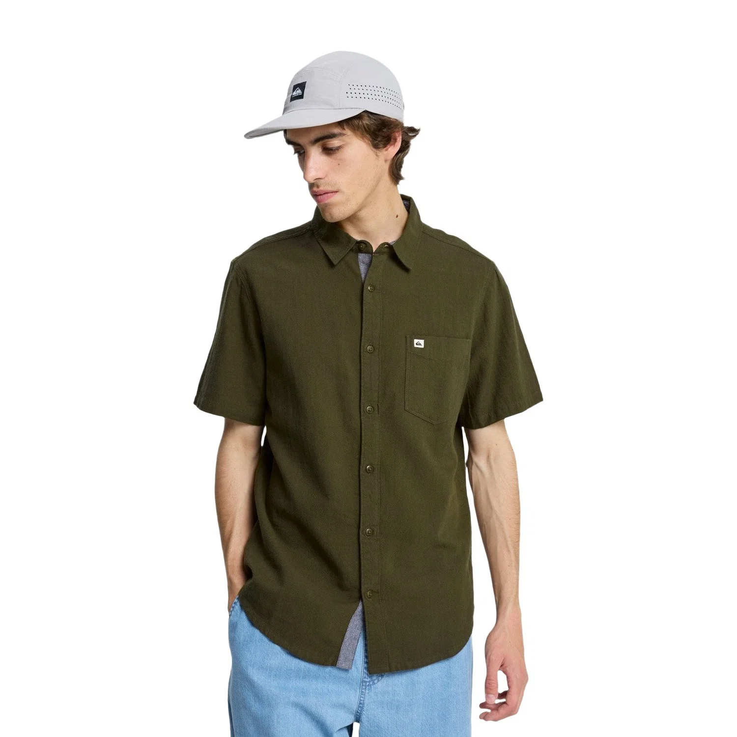Quiksilver Erkek Timebox Kısa Kollu Gömlek