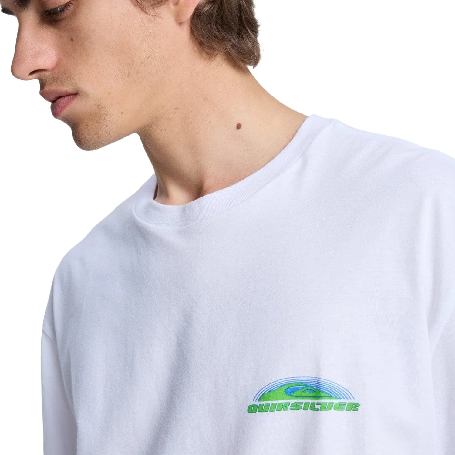 Quiksilver EV Fade Spectrum Erkek Beyaz Kısa Kollu Tişört — görsel 6