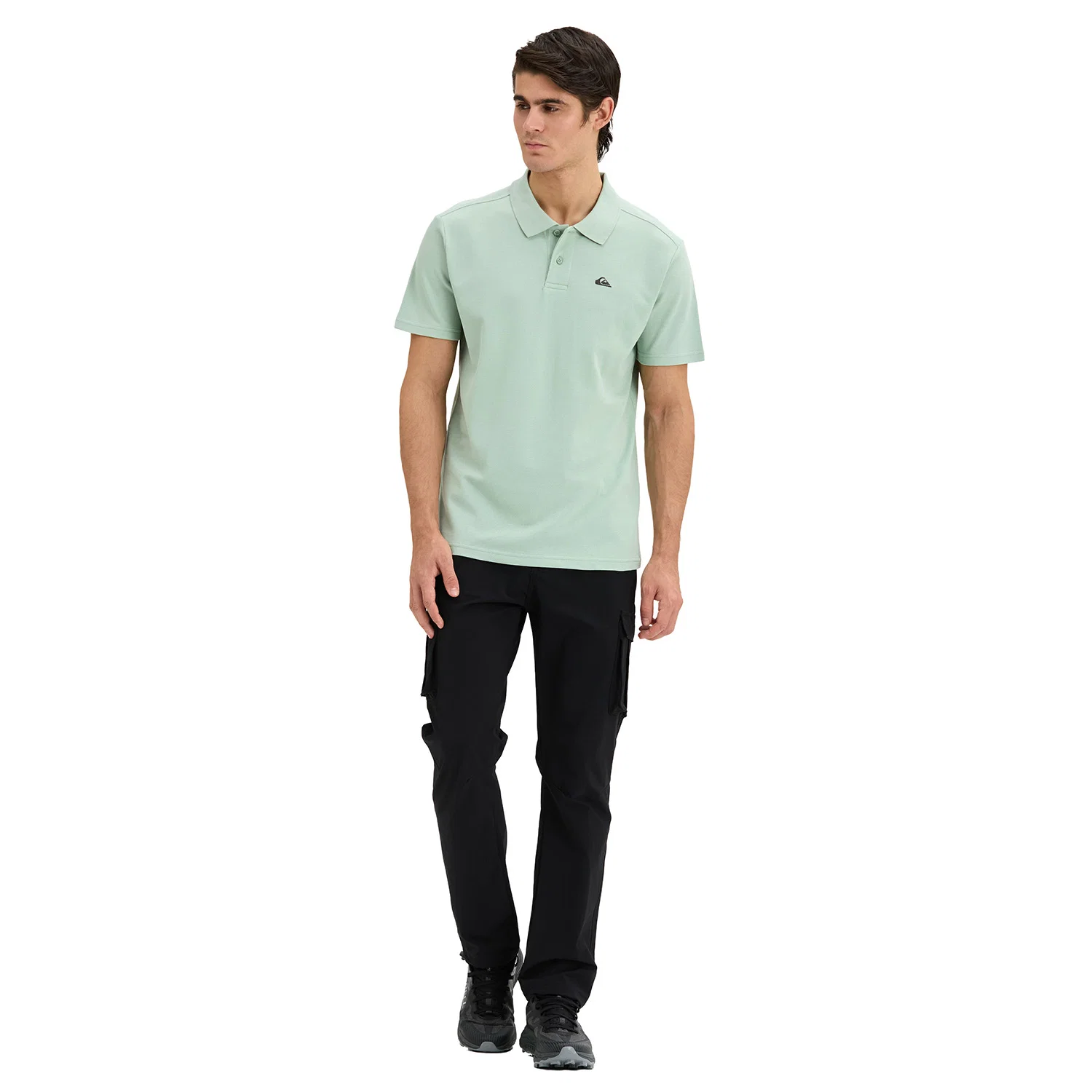 Quıksılver Pınnacle Polo Erkek Yeşil Polo T-Shirt - Yeşil — görsel 2