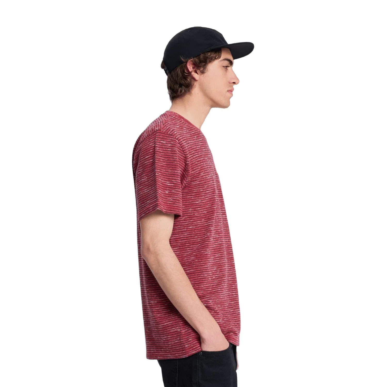 Quiksilver Lopaz Striped Pocket Erkek Kısa Kollu Tişört — görsel 2