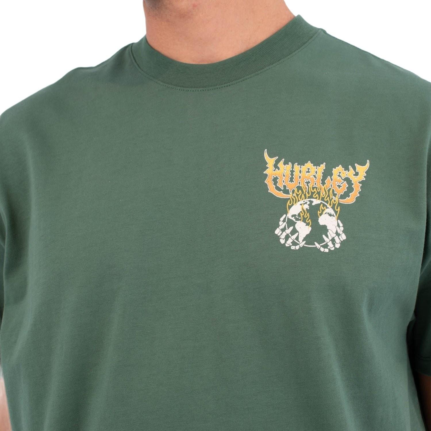 Hurley Erkek Kısa Kollu Tişört — görsel 3