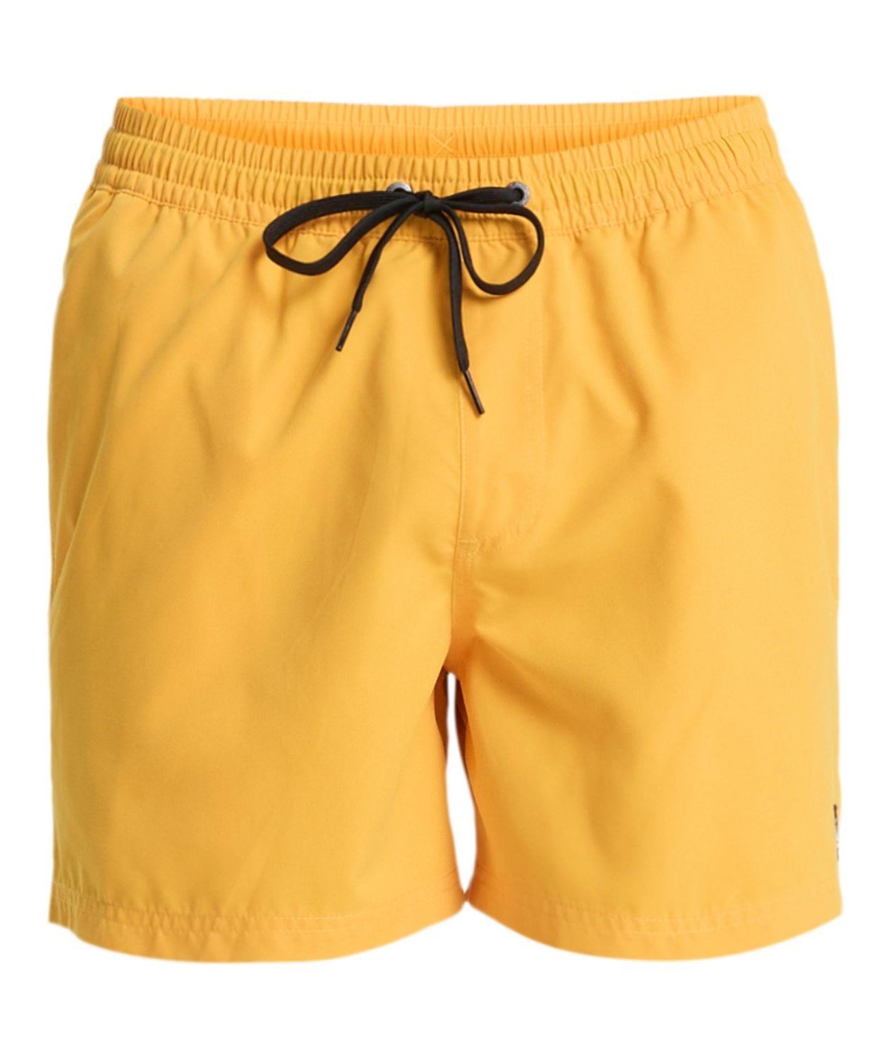 Quiksilver Everyday Solid Volley 15 Erkek Sarı Deniz Şortu — görsel 4