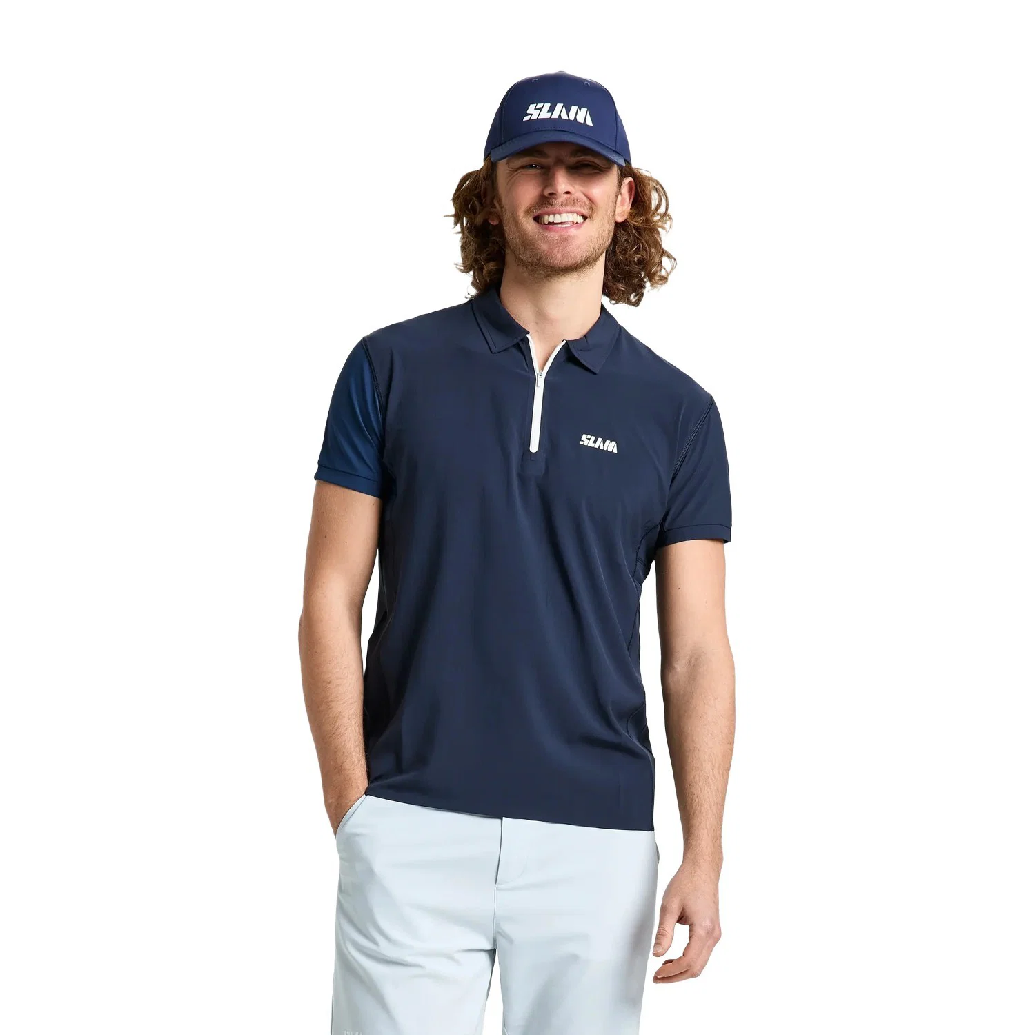 Slam OD Tech Polo SS Erkek Teknik Polo Tişört