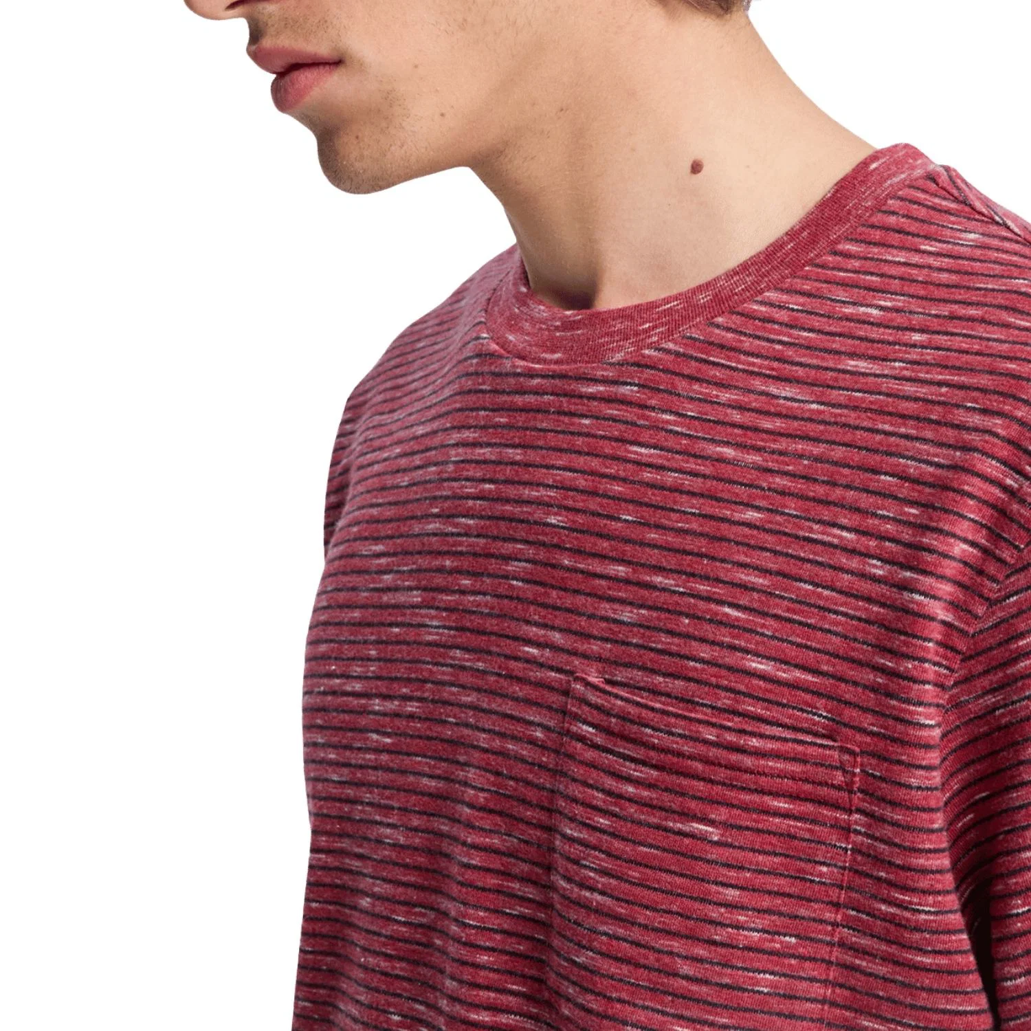 Quiksilver Lopaz Striped Pocket Erkek Kısa Kollu Tişört — görsel 3