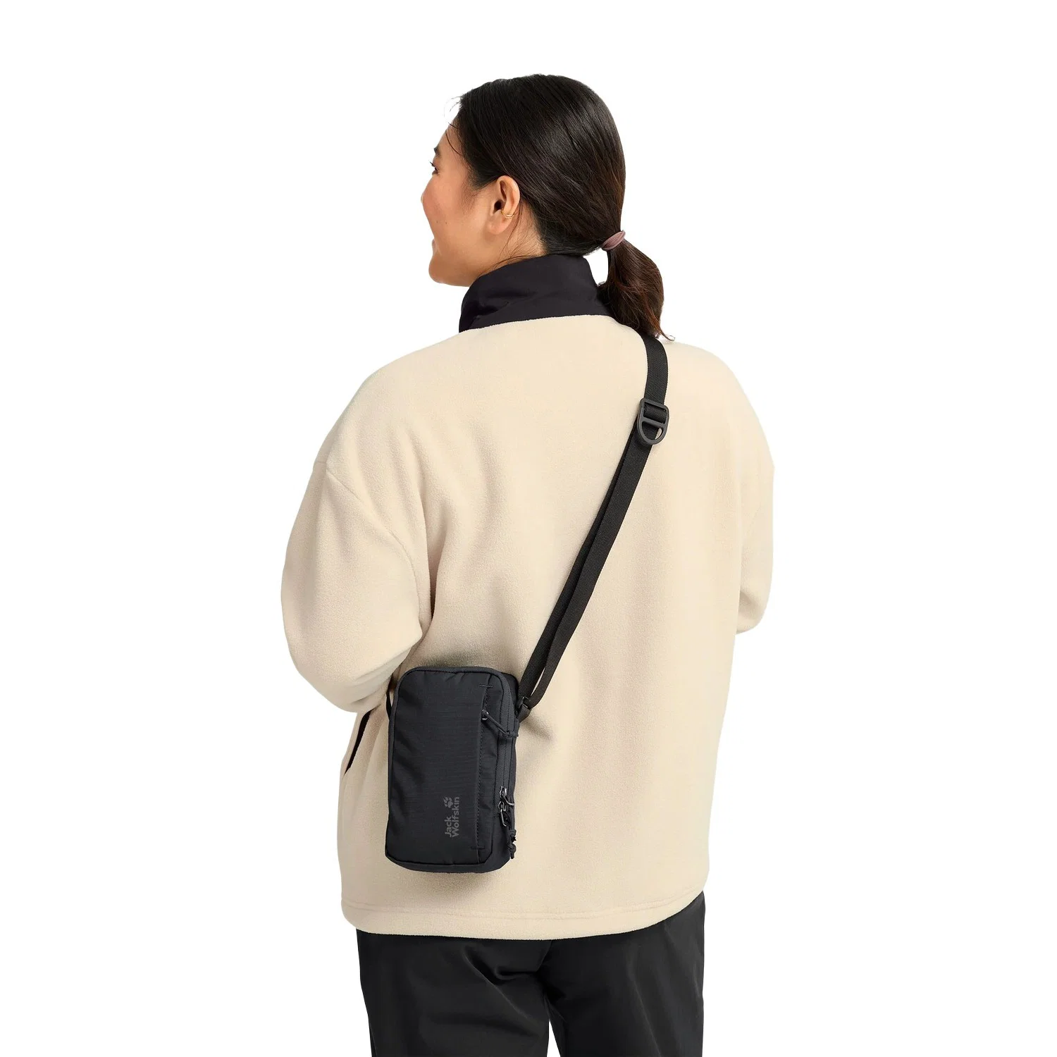 Jack Wolfskin Konya Omuz Çantası Siyah — görsel 4