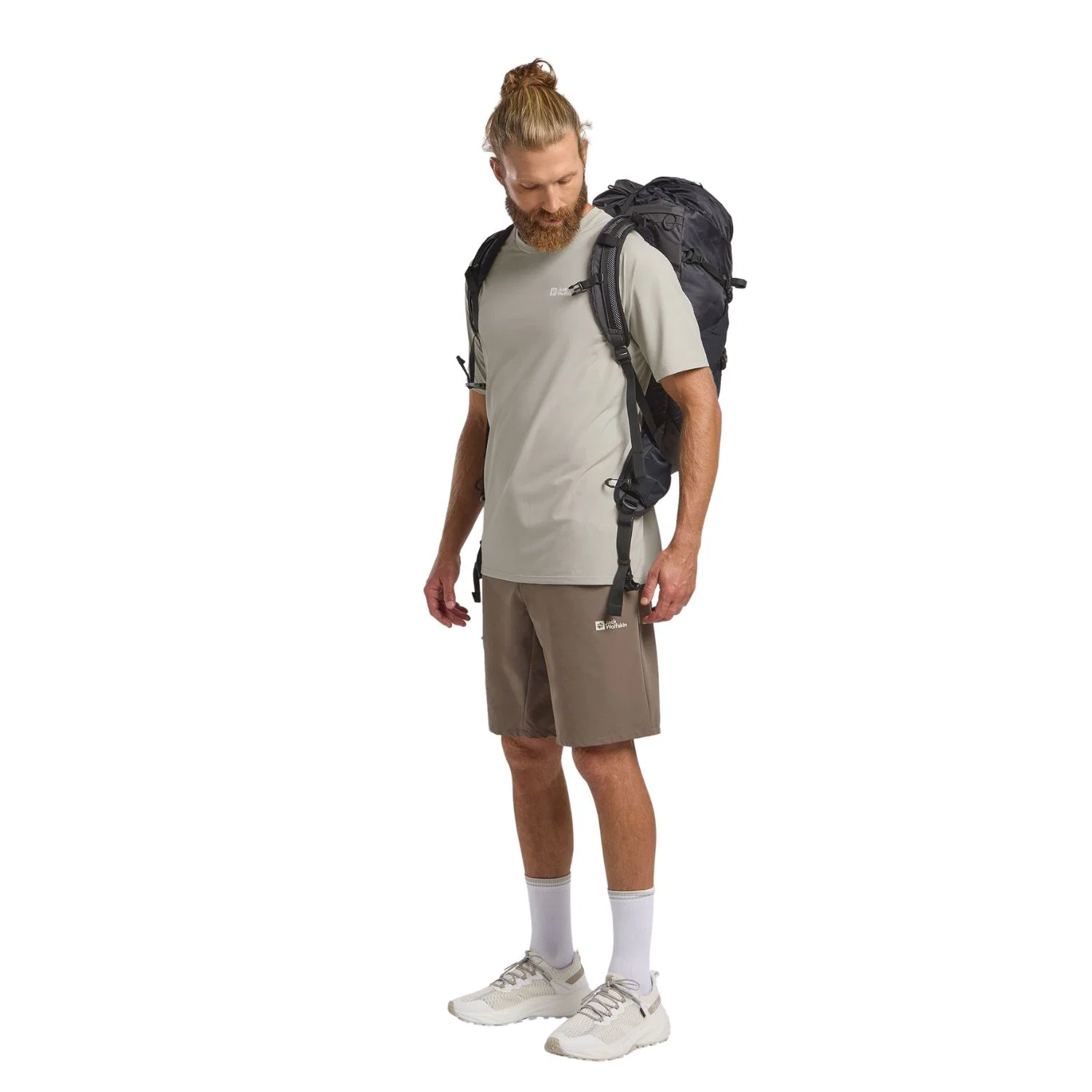 Jack Wolfskin Prelight Stride Şort Erkek Spor Şort — görsel 4