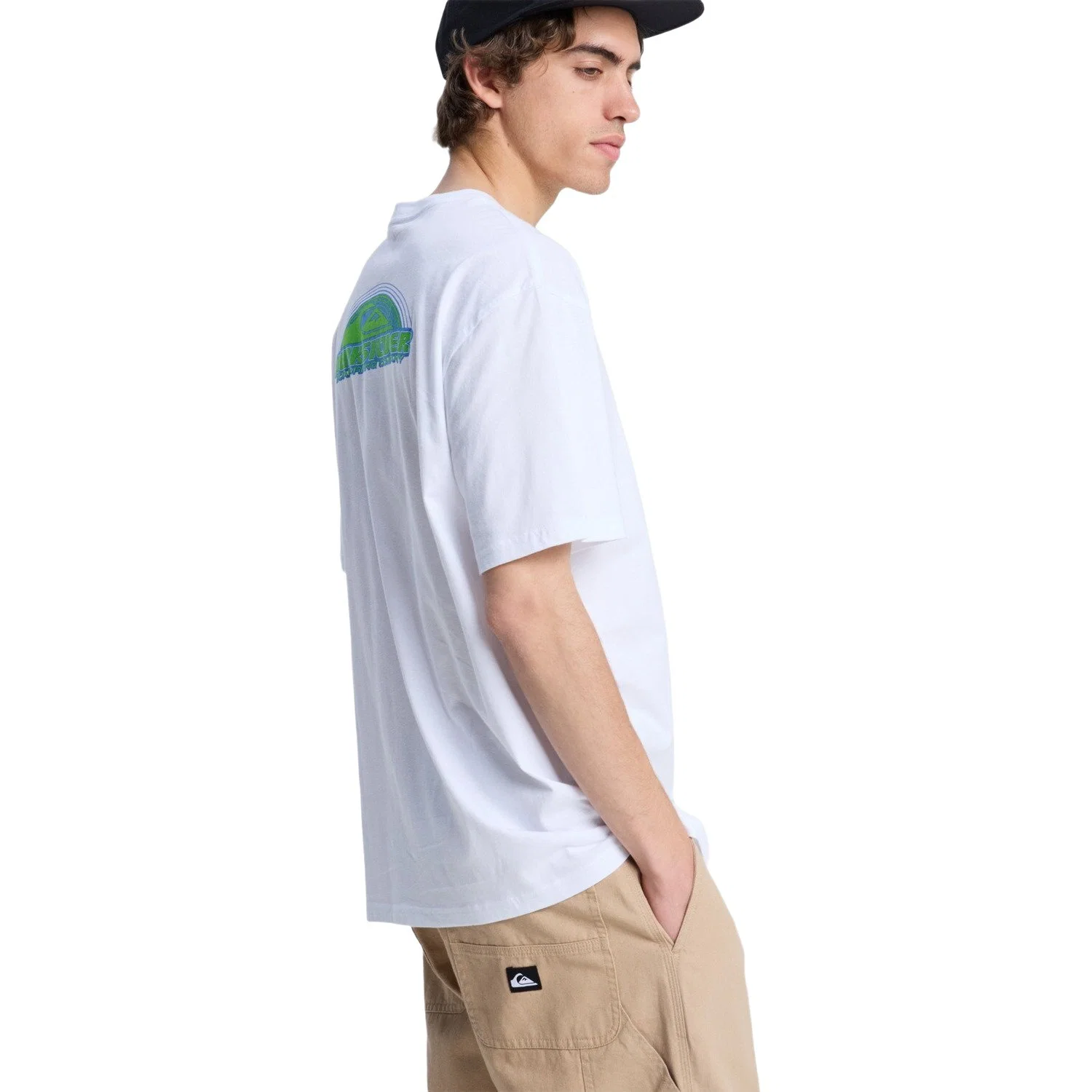 Quiksilver EV Fade Spectrum Erkek Beyaz Kısa Kollu Tişört — görsel 2