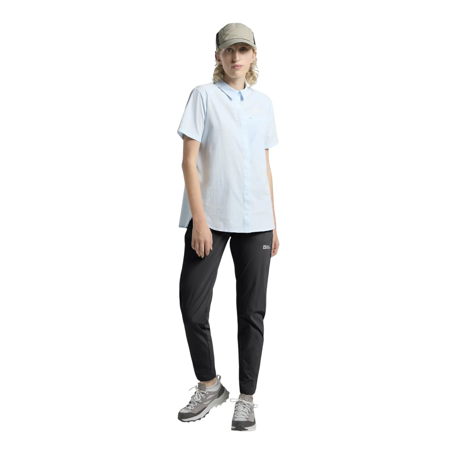 Jack Wolfskin Hikeout Kadın Siyah Trekking Pantolonu — görsel 4