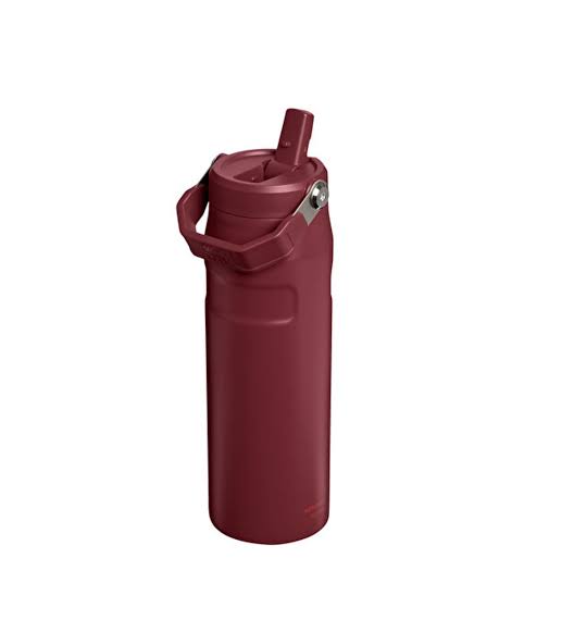 Stanley The IceFlow™ Flip Straw 2.0 Pipetli Termos Bardak 0.70 LT - Cranberry — görsel 2