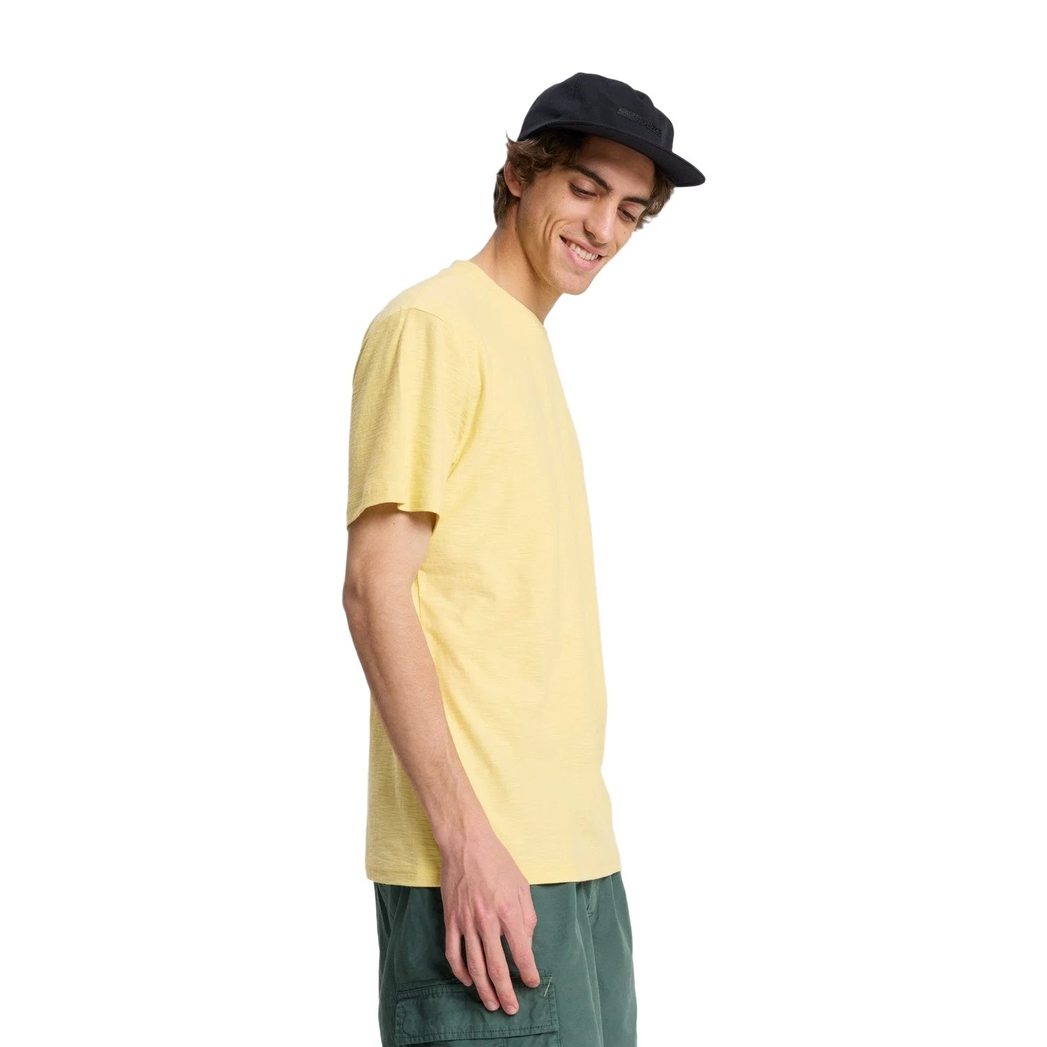 Quiksilver Erkek Slub Bisiklet Yaka Tişört — görsel 3