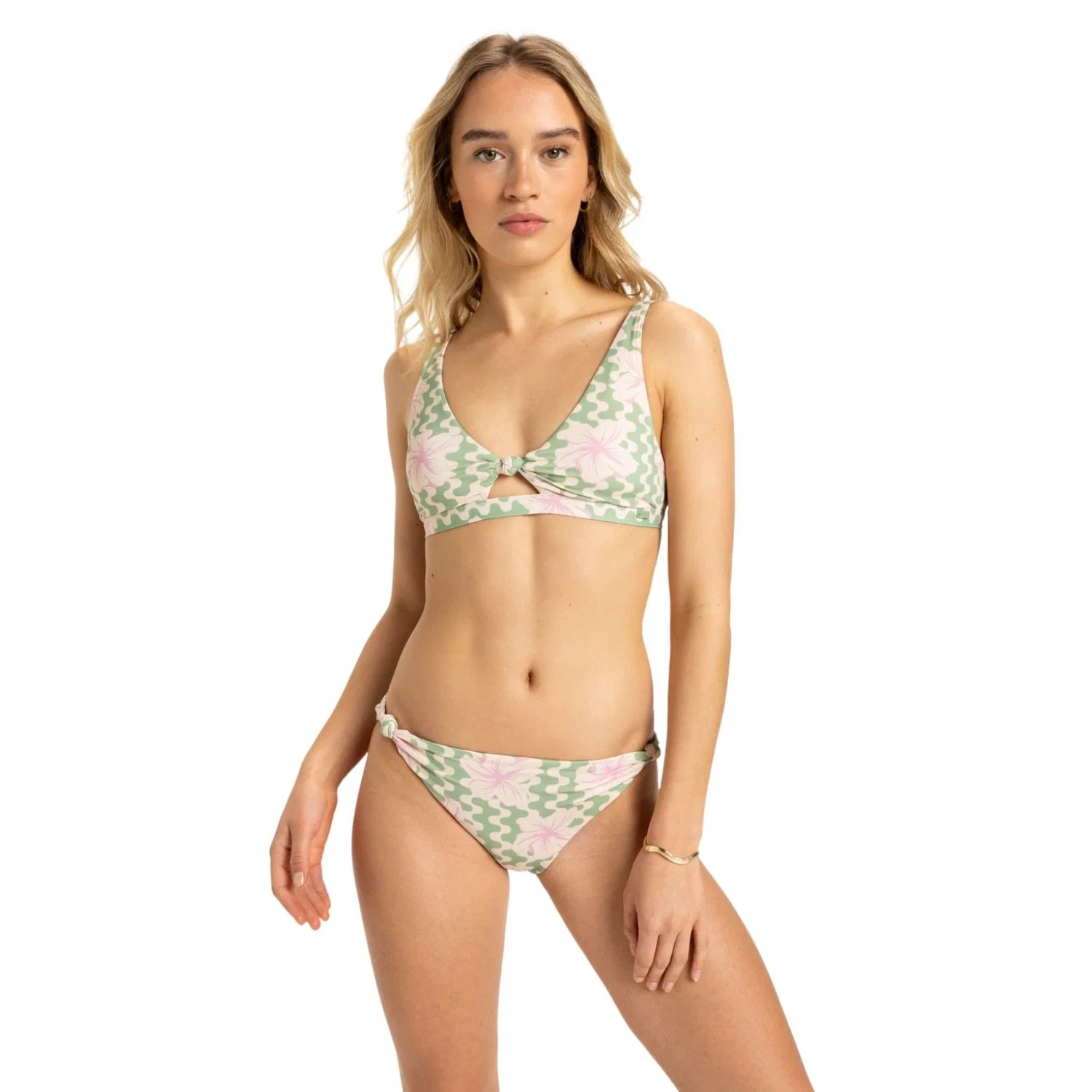 Roxy Hibiscus Daze Hipster Kadın Bikini Alt - Renkli