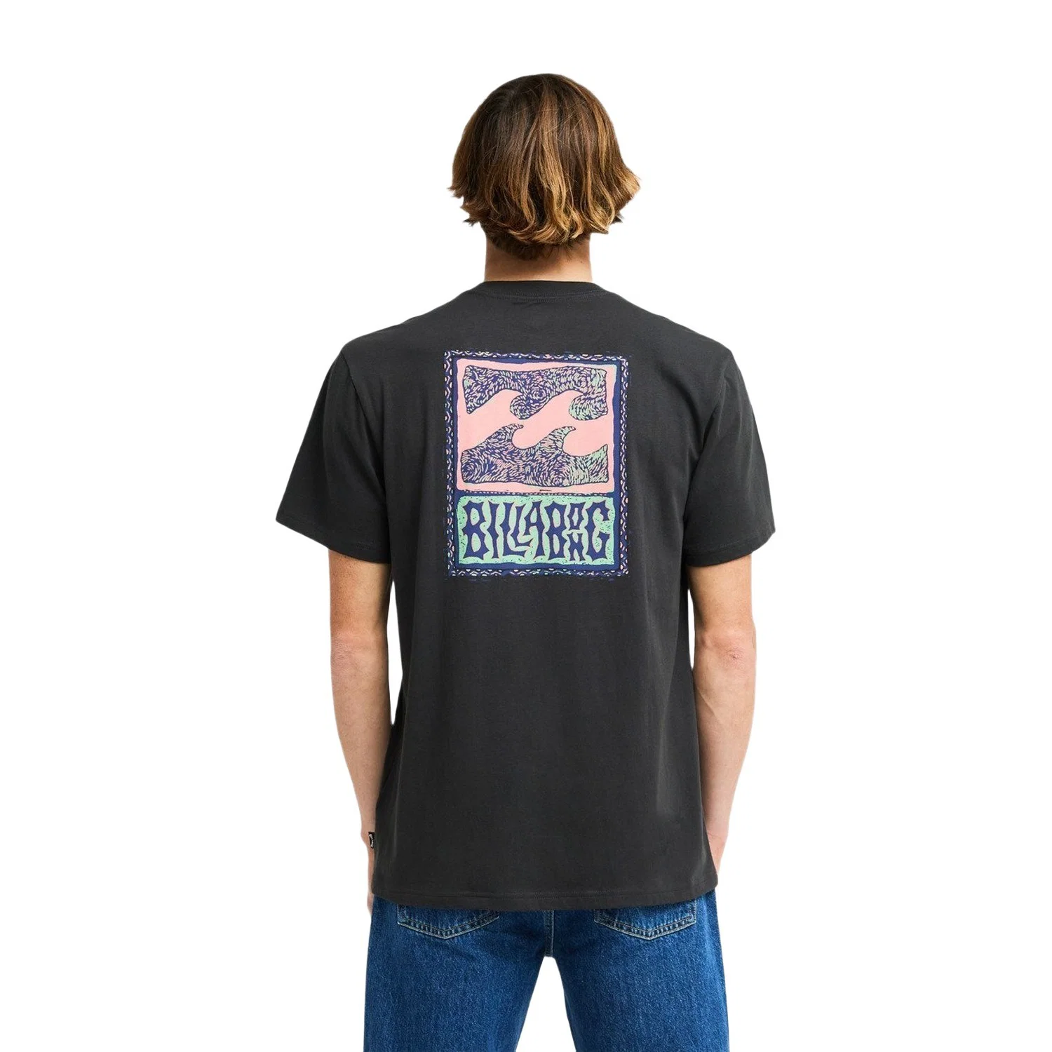 Billabong Stamp Erkek Siyah Kısa Kollu Tişört — görsel 5