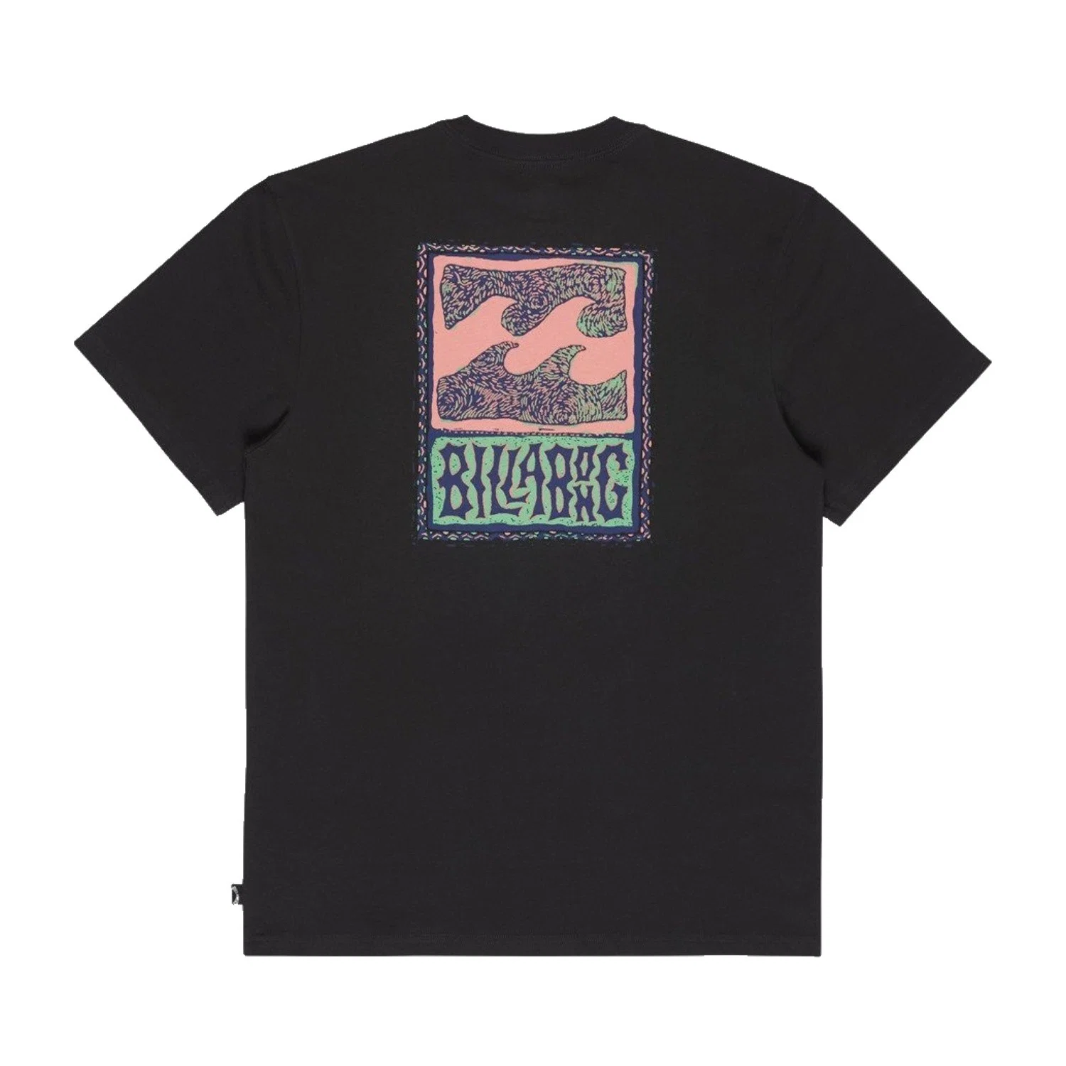 Billabong Stamp Erkek Siyah Kısa Kollu Tişört — görsel 7