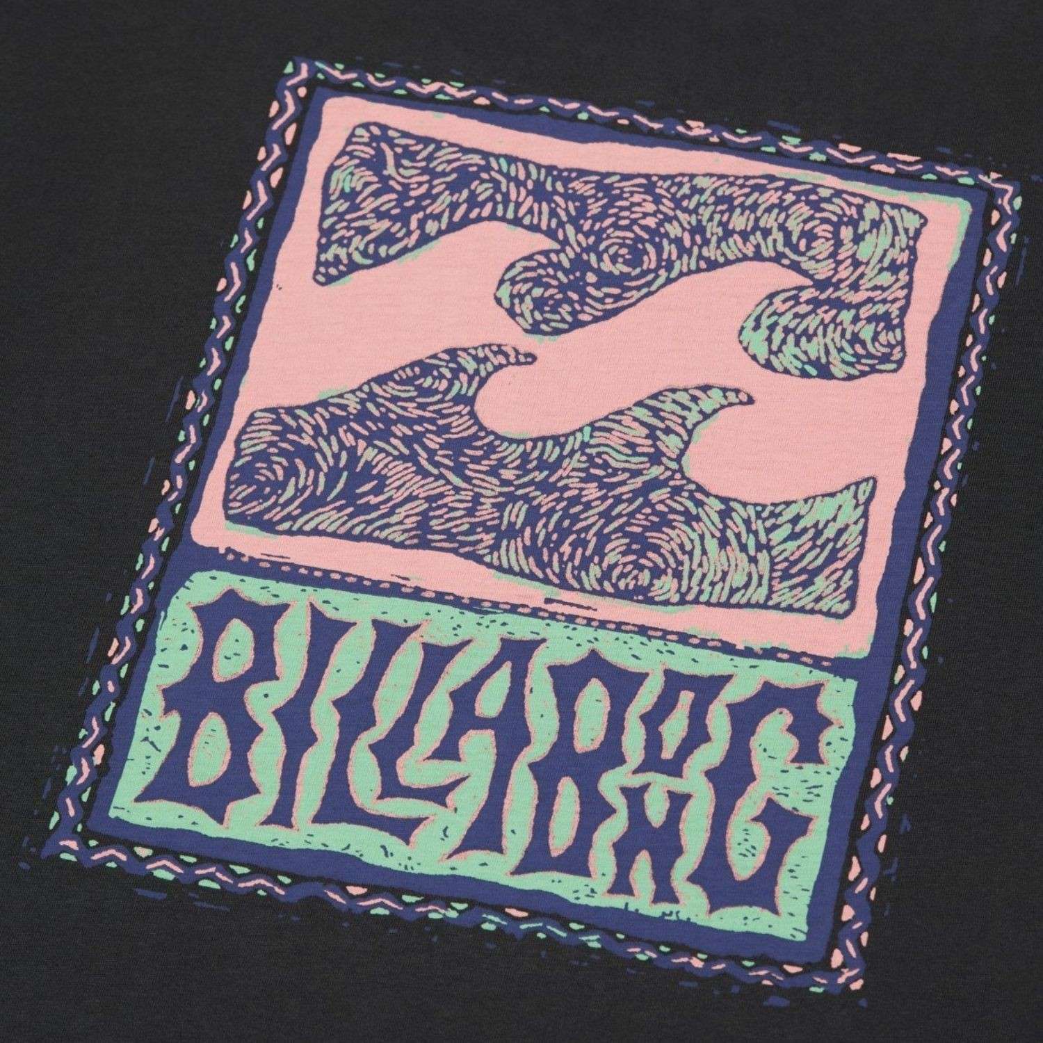Billabong Stamp Erkek Siyah Kısa Kollu Tişört — görsel 9