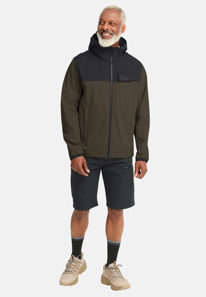 Jack Wolfskin Mahani Kapüşonlu Erkek Mont