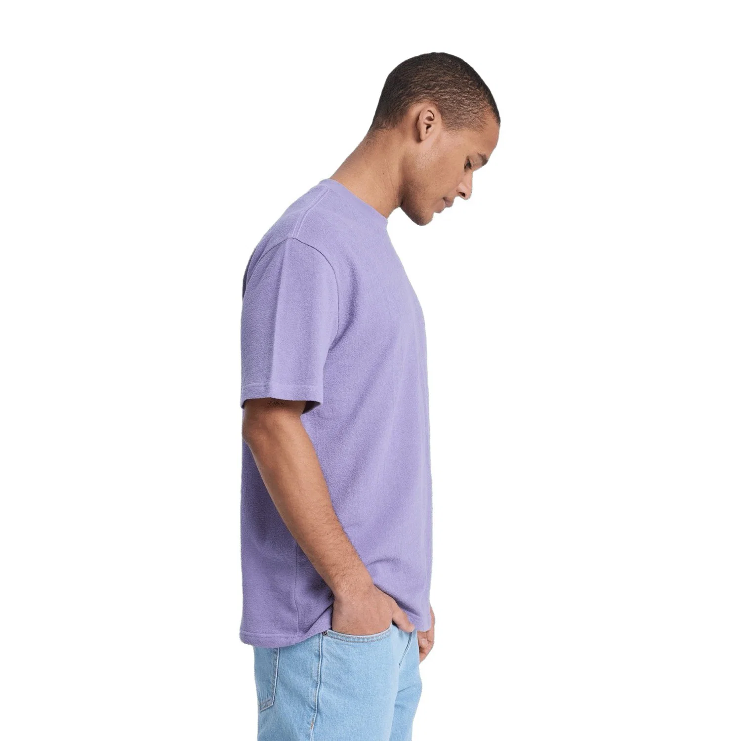 Quiksilver Bayi Erkek Mor Tişört — görsel 4