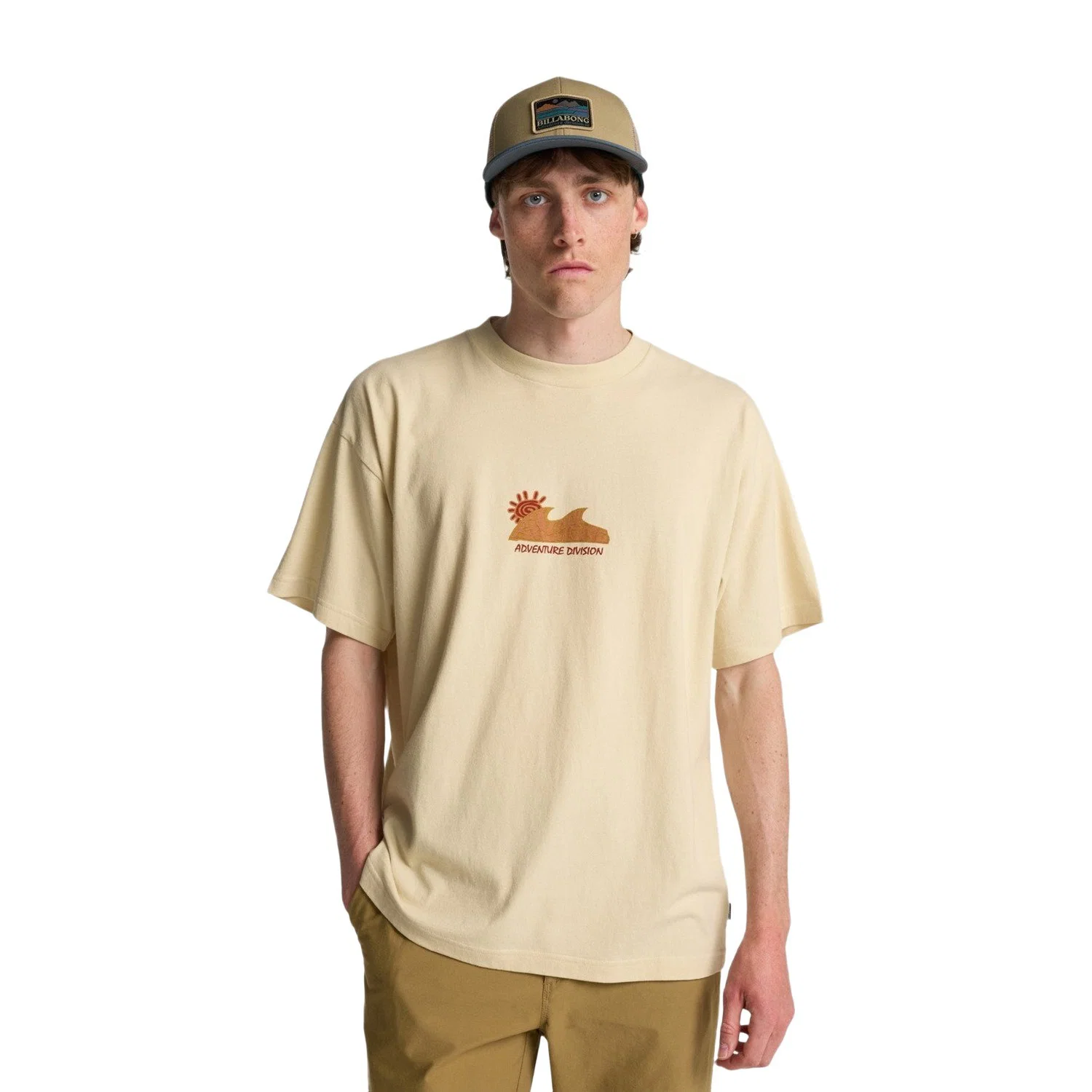 Billabong Shore Og Erkek Tişört - Bej