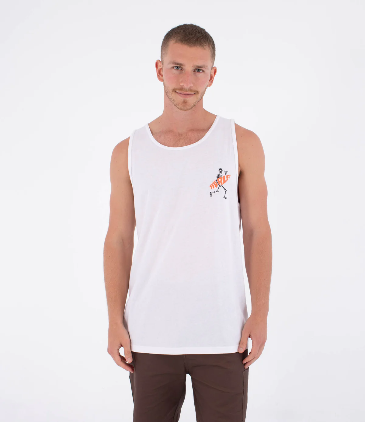 Hurley Printing Press Flamengue Erkek Atlet - Beyaz