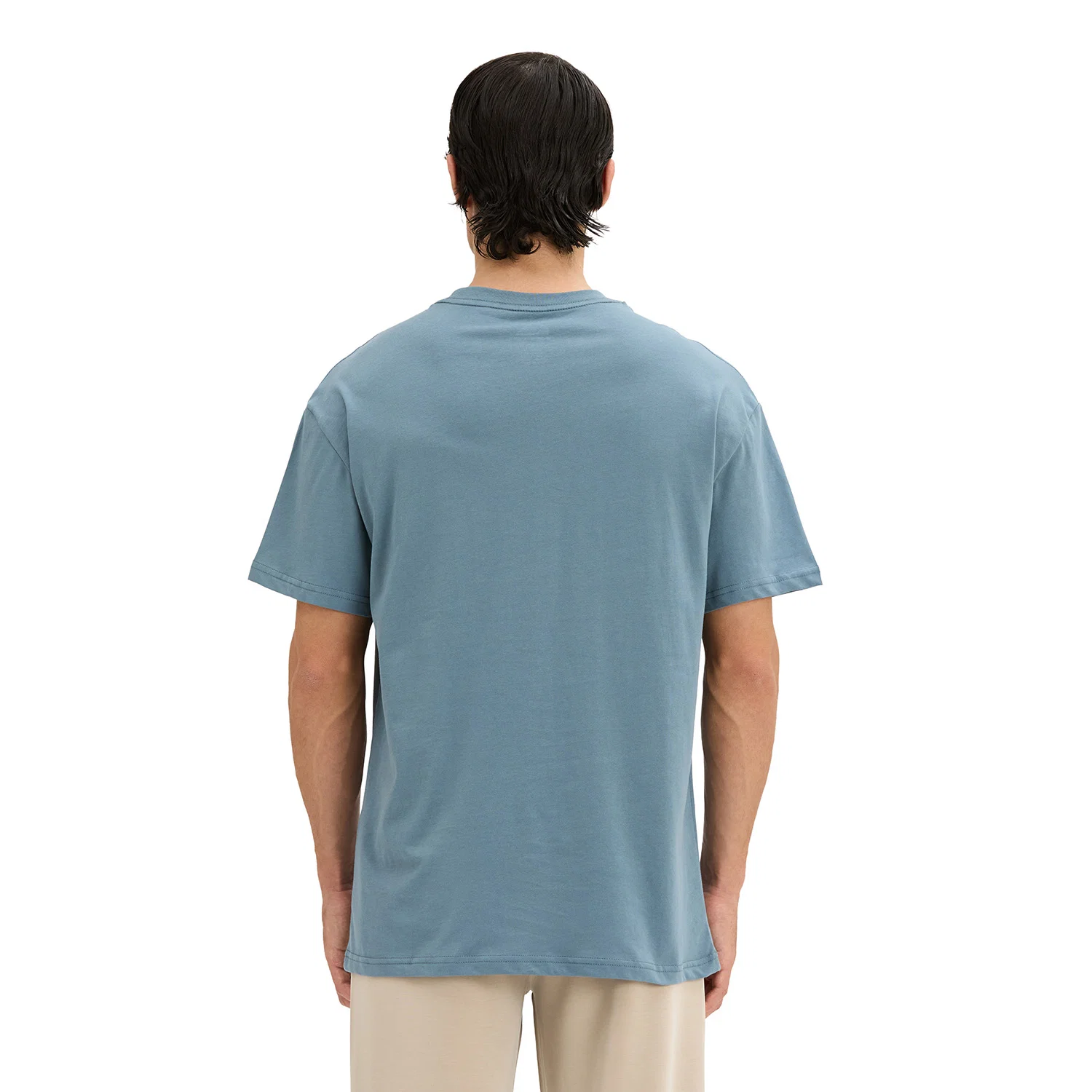 Quiksilver Touchdown Tee Erkek Tişört - Açık Mavi — görsel 5